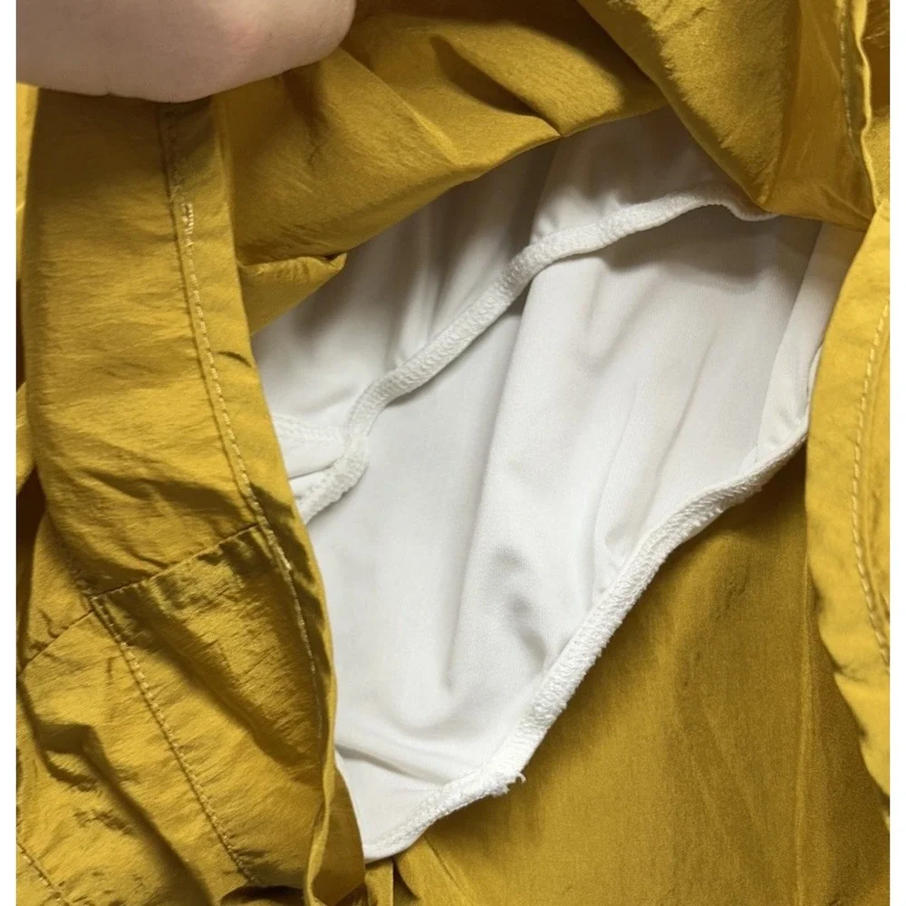 Free People Movement Womens Size L Yellow The Way Home Athletic Shorts (T2)